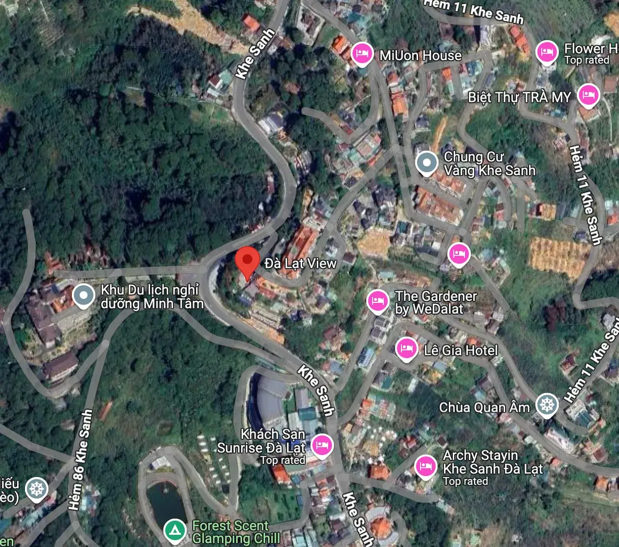 🏞️ Recension av Dalat View Coffee – Kafé med vacker utsikt över kullarna nära centrala Da Lat (Senast uppdaterad)